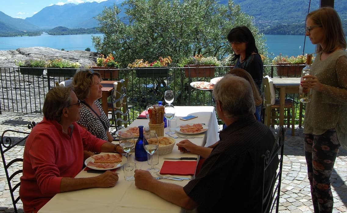 Lake Como wine tasting tour with panoramic views