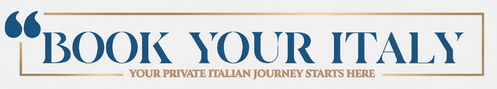 Book your Italy