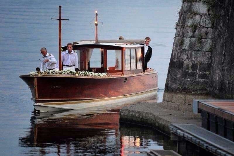 Lake Maggiore vintage private cruise at sunset with aperitif